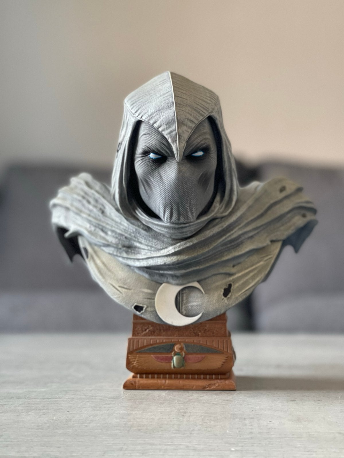Moon Knight 1/2 Schaal Resin Buste - Marvel Comics, Ophalen of Verzenden, Zo goed als nieuw
