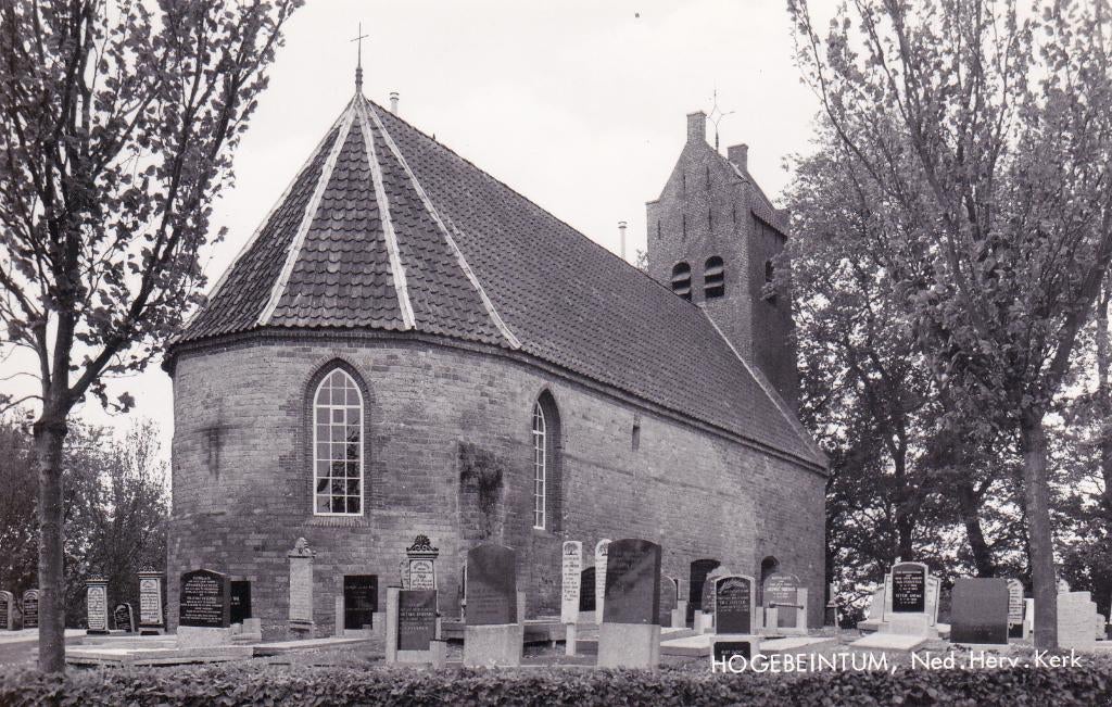 07974 Hogebeintum - Ned. Herv. kerk, Verzenden, 1960 tot 1980, Ongelopen, Friesland