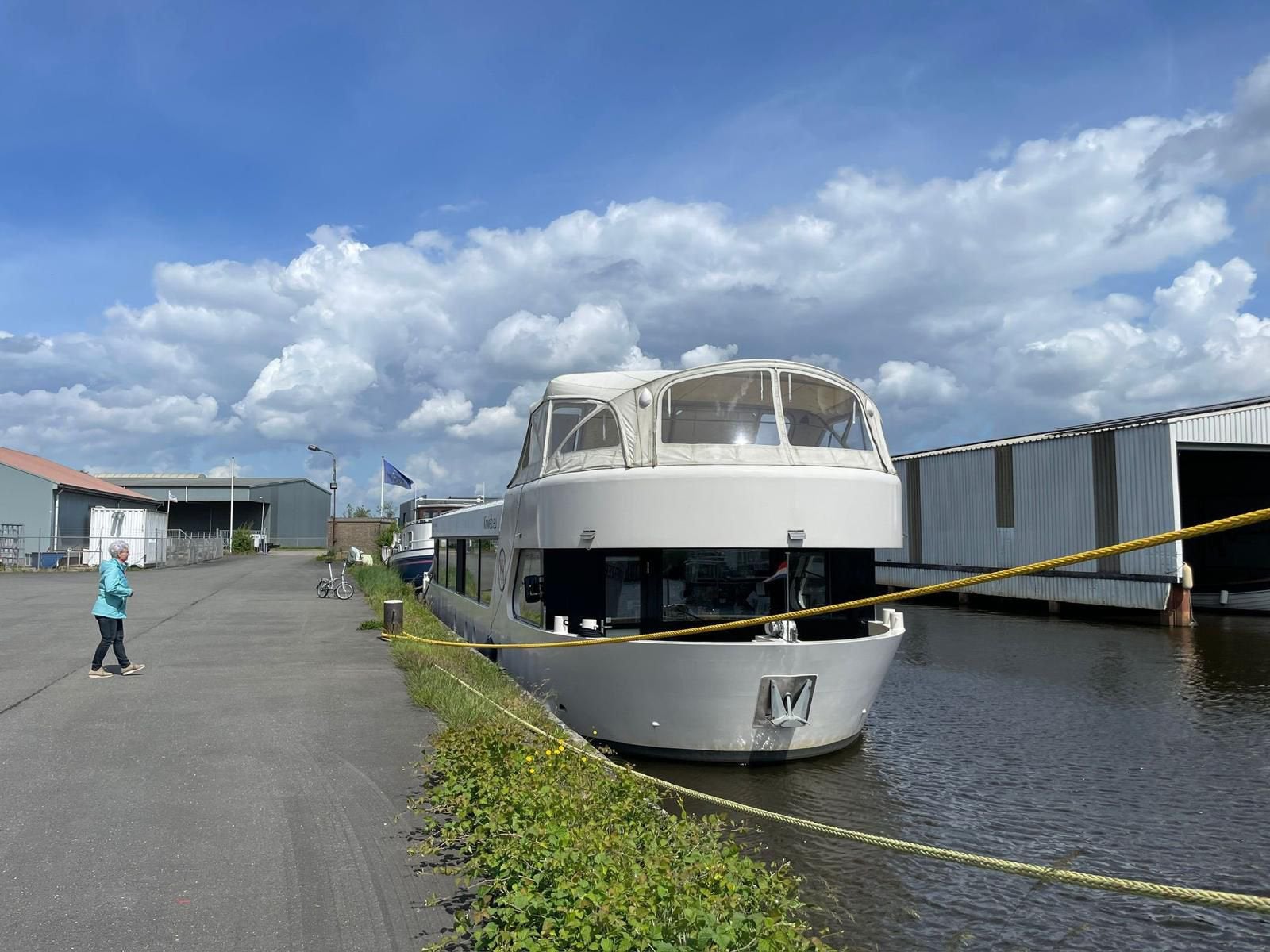 Bootkap, Ophalen, Gebruikt, Dekbeslag, Zeilboot of Motorboot