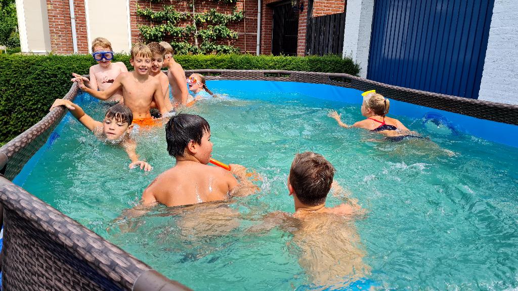 ☀️ZOEK je een SUPER compleet GROOT Zwembad met Verwarming?🌴, Tuin en Terras, Zwembaden, Ophalen, Gebruikt, 80 tot 120 cm, 300 cm of meer
