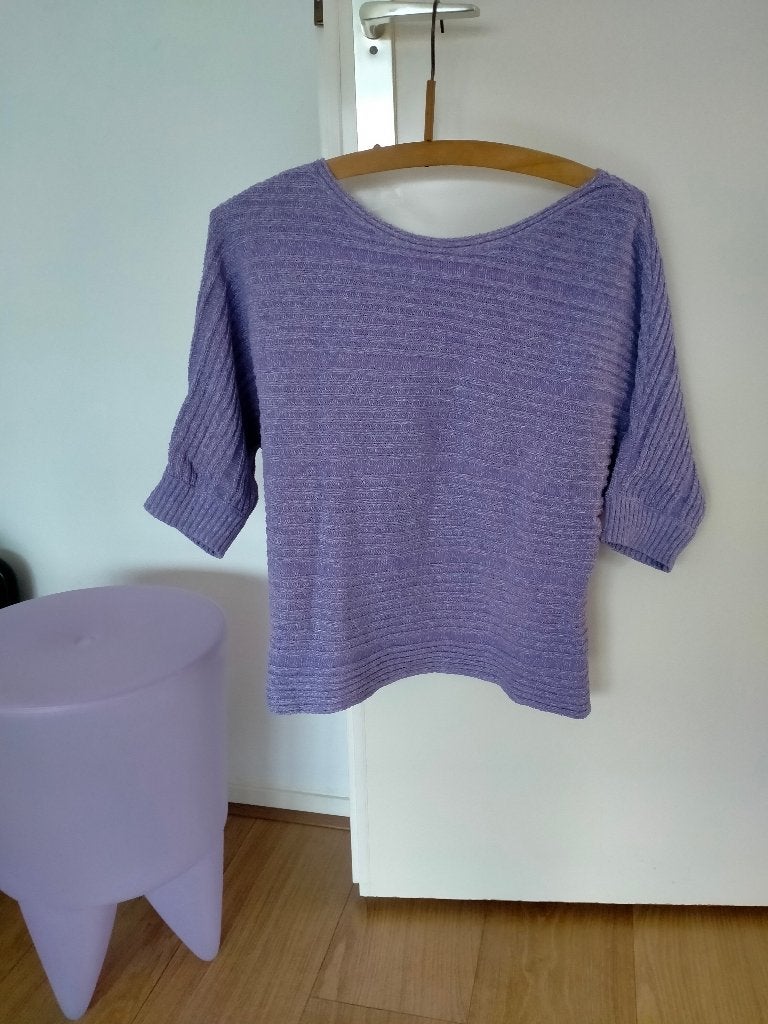 Lila trui van Esprit maat S, Maat 38/40 (M), Verzenden, Paars, Gedragen