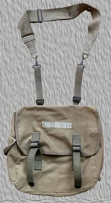 musette bag Band of Brothers, Verzamelen, Militaria | Tweede Wereldoorlog, Ophalen of Verzenden, Luchtmacht, Amerika, Overige typen