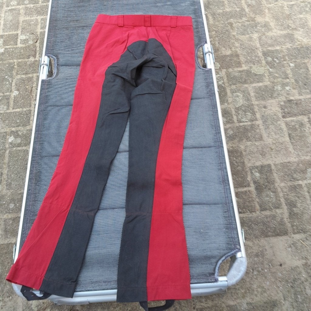 jodphur rijbroek rood maat 38/40 lang, Dieren en Toebehoren, Paardrijkleding, Rood, Overige merken, Ophalen of Verzenden, Zo goed als nieuw