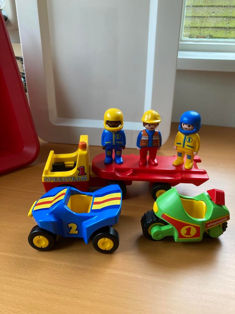 123 playmobil voertuigen, Kinderen en Baby's, Speelgoed | Playmobil, Ophalen of Verzenden, Zo goed als nieuw