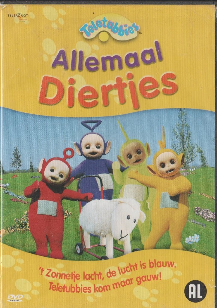 08) Teletubbies; Allemaal Diertjes, Gebruikt, Tekenfilm, Ophalen of Verzenden, Alle leeftijden