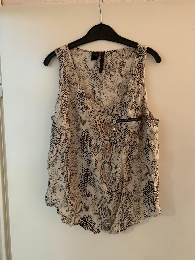 Meerkleurige hemdshirt van MNG Collection. Maat M, Maat 38/40 (M), Overige kleuren, MNG, Ophalen of Verzenden