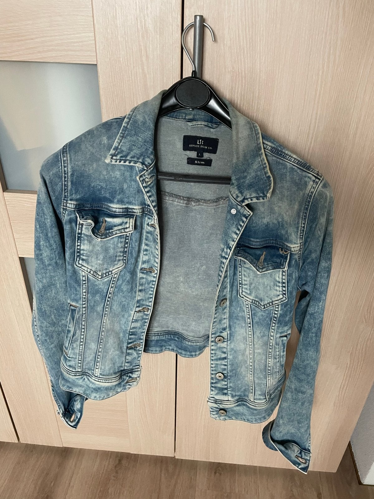 LTB spijkerjack maat L, Ophalen of Verzenden, Gedragen, Blauw, Overige jeansmaten