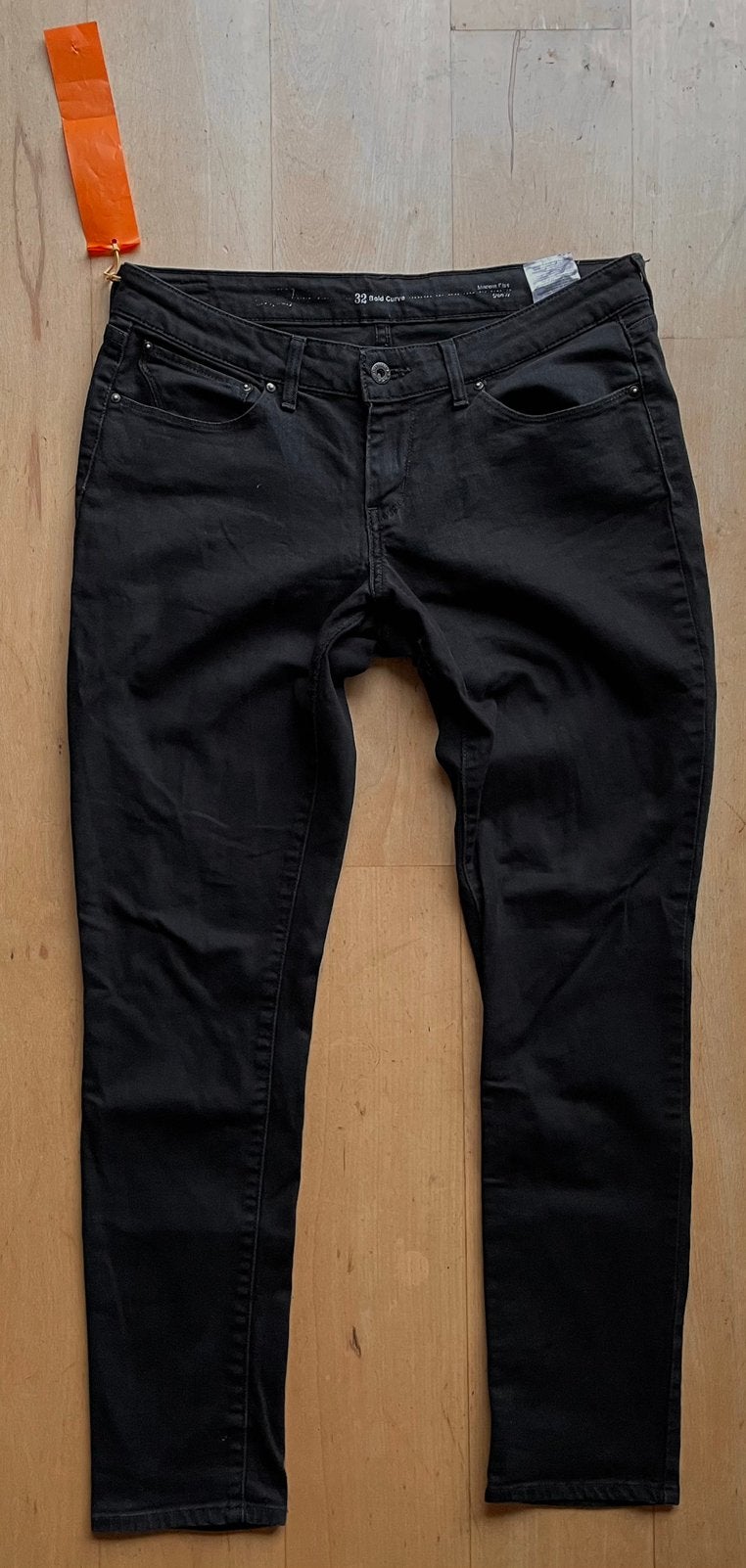 Levi’s Bol Curve Modern Rise Skinny jeans W32 L32 zwart, Ophalen of Verzenden, Zo goed als nieuw