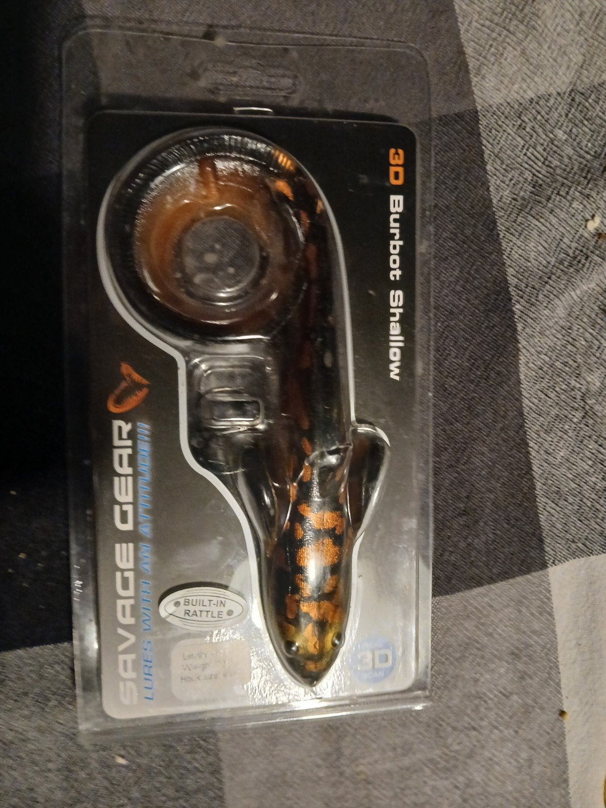 savage gear 3d burbot shallow nieuw, Watersport en Boten, Ophalen of Verzenden, Nieuw, Overige typen