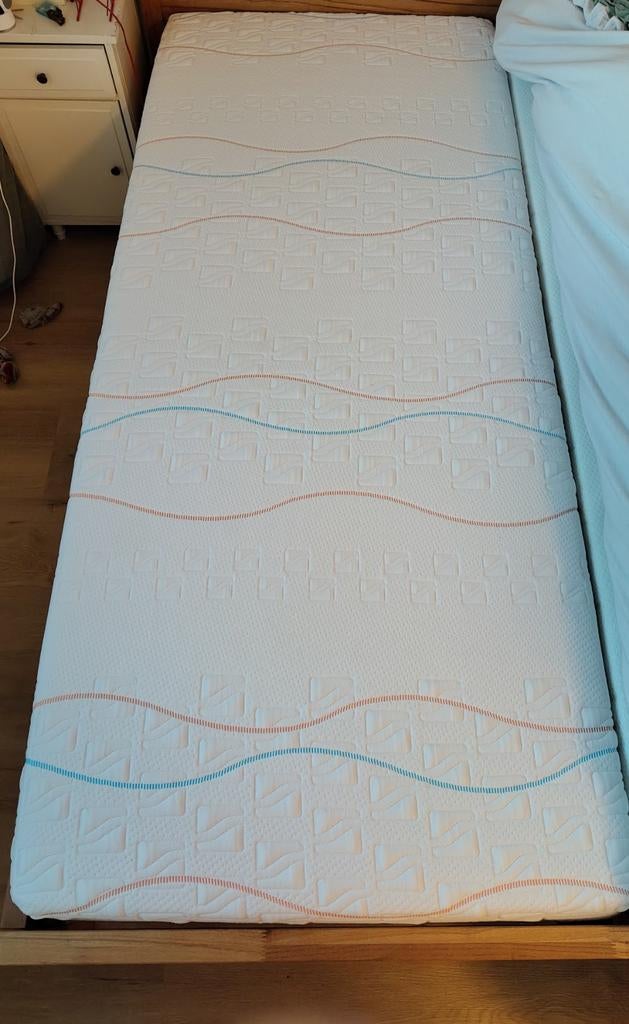 M-line 4 matras Slow motion 210x90, Ophalen, Gebruikt, 90 cm, Eenpersoons