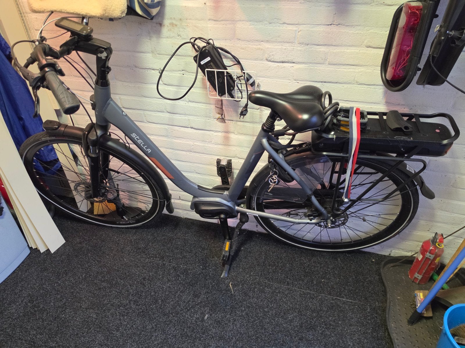 Stella Livorno Frost Blue MD550 RTN2.0 28" E-bike 2021, Fietsen en Brommers, Elektrische fietsen, Ophalen of Verzenden, Zo goed als nieuw