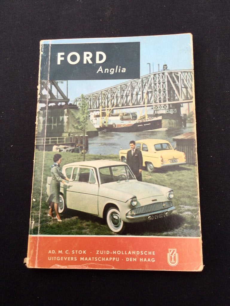 Ford Anglia Boekje - Ad. M. C. Stok, Gelezen, Ford, Ophalen of Verzenden, Ad. M. C. Stok