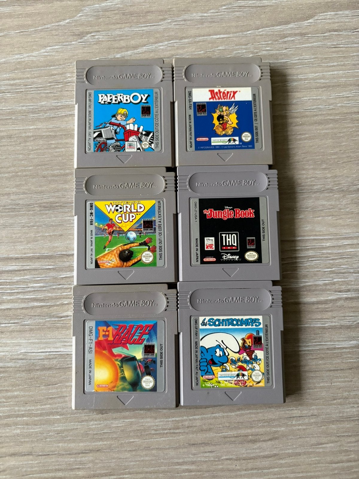 6 games voor de Nintendo Game boy, Spelcomputers en Games, 1 speler, Ophalen of Verzenden, Avontuur en Actie, Vanaf 3 jaar