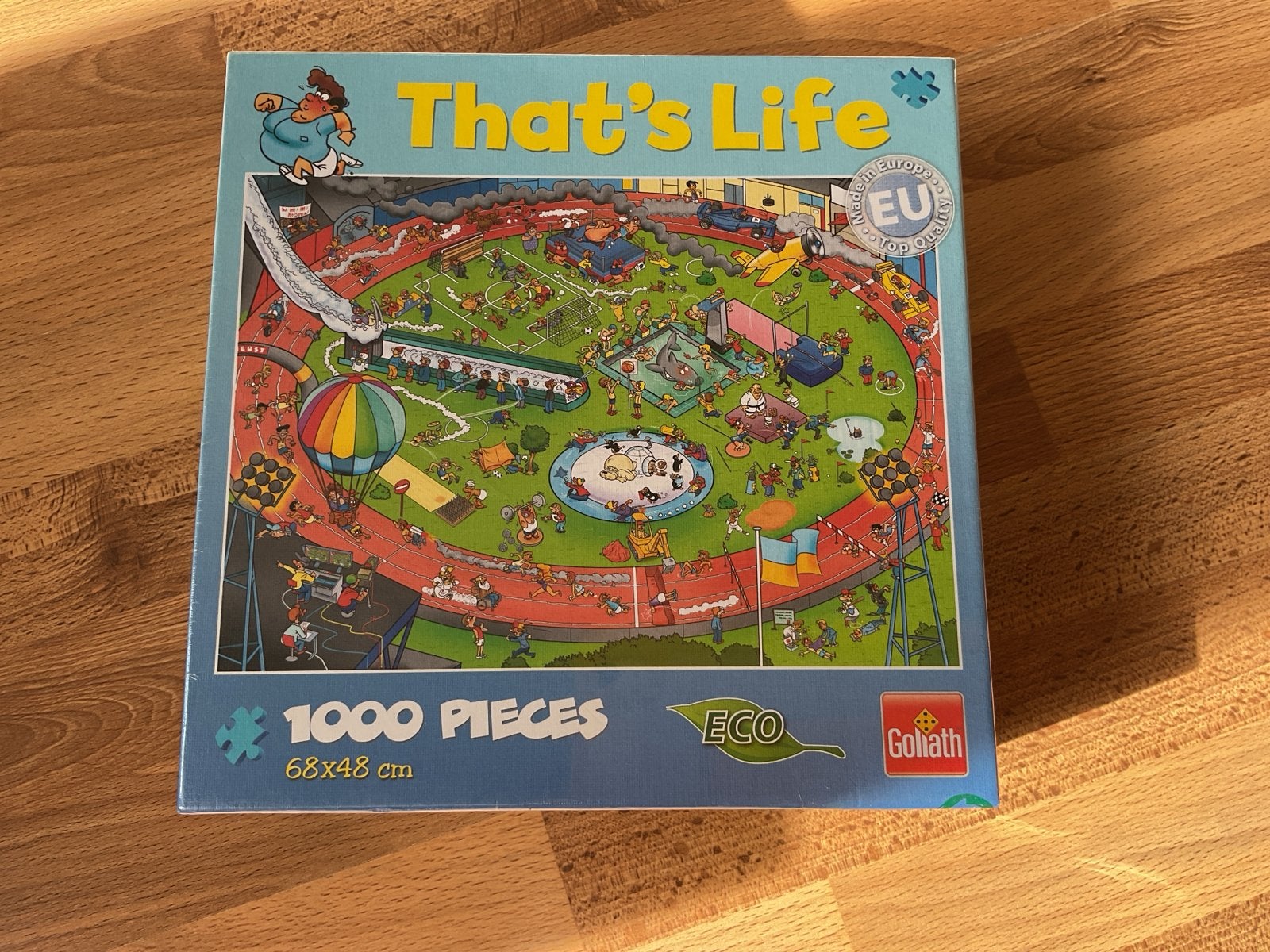 That's Life Legpuzzel 1000 stukjes Goliath Nieuw, Ophalen of Verzenden, 500 t/m 1500 stukjes, Zo goed als nieuw, Legpuzzel