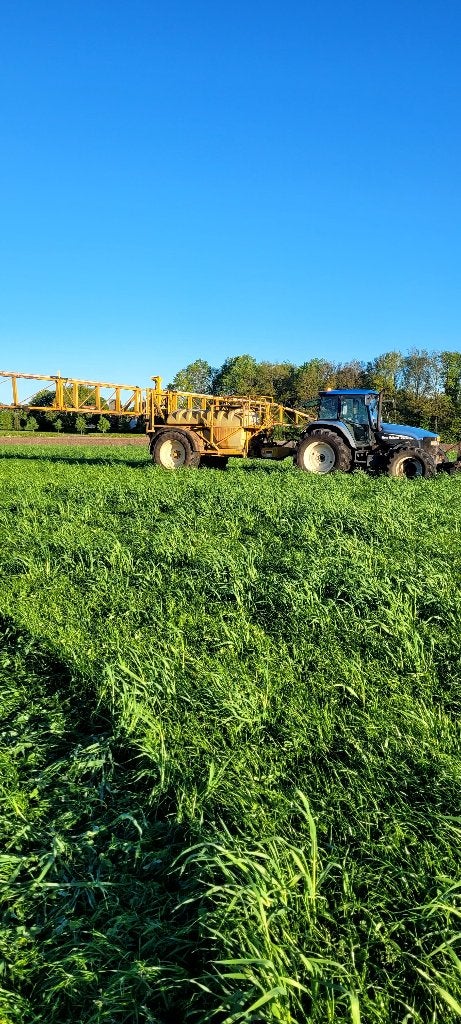 te koop Dubex getrokken veldspuit, Ophalen, Akkerbouw, Gewasbescherming en Bemesting