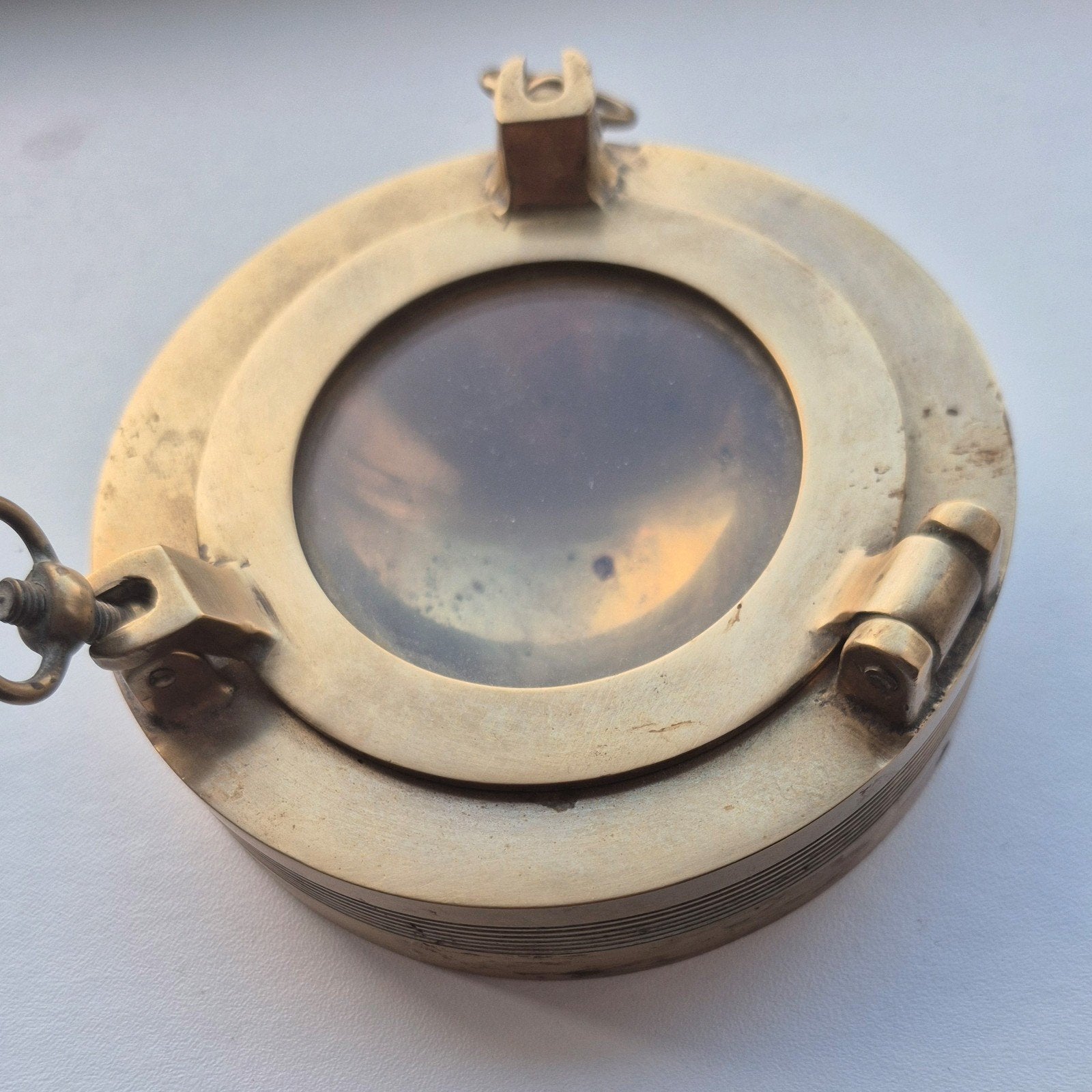messing patrijspoort met glas, Ophalen, Overige typen