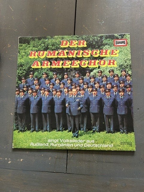R40-LP Der Rumanische Armeechor, Cd's en Dvd's, Vinyl | Pop, Ophalen of Verzenden, Gebruikt, LP