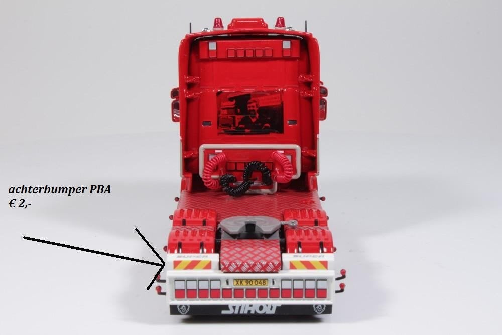 10 x tekno pba achterbumper, Ophalen of Verzenden, Nieuw, Bus of Vrachtwagen, Tekno