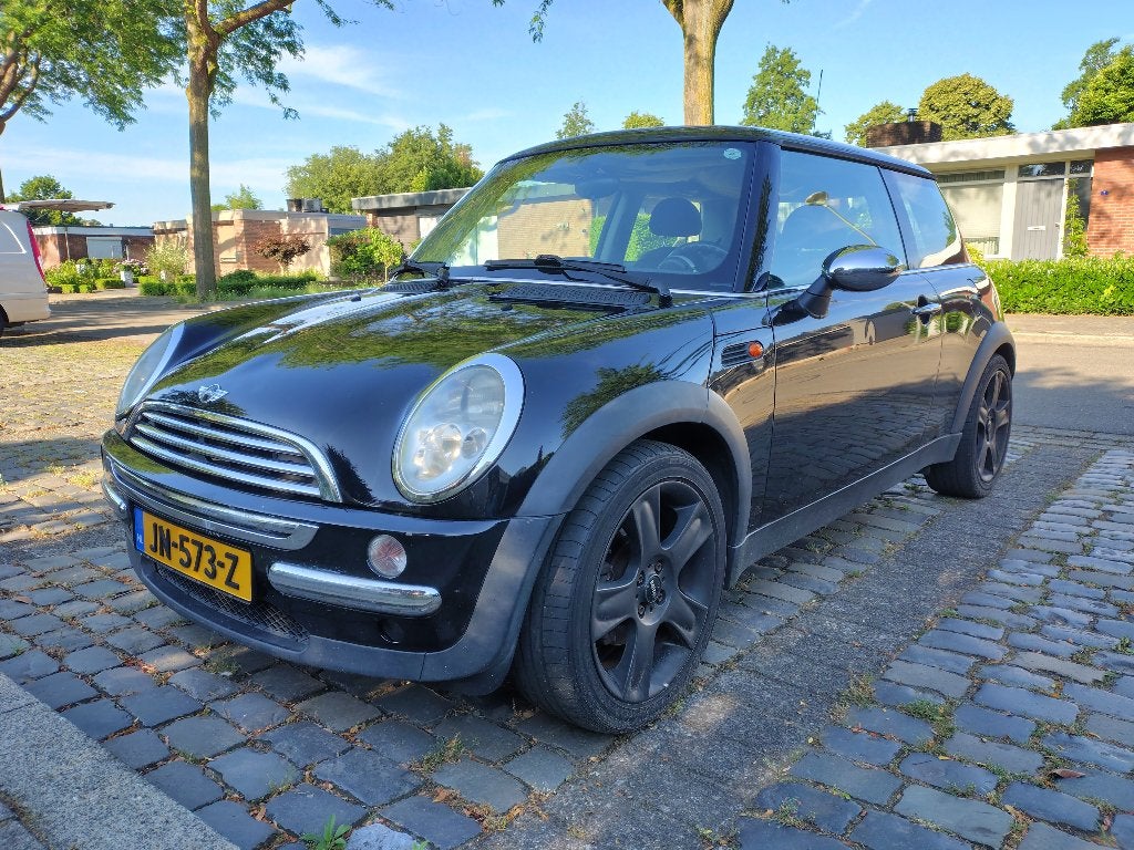Mini One uit 2004 Zwart, Auto's, Mini, Particulier, One, Benzine, Coupé, Handgeschakeld, Geïmporteerd, Zwart