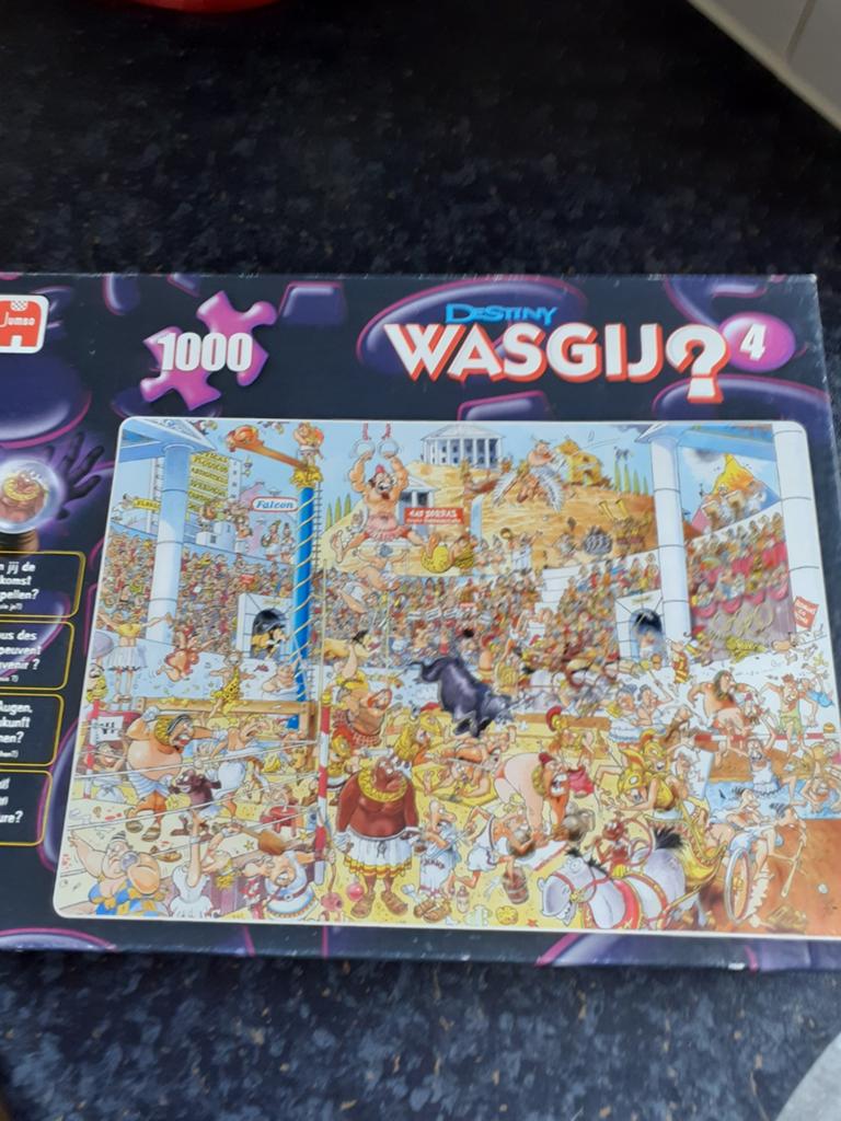 Wasgy puzzel, Ophalen, 500 t/m 1500 stukjes, Zo goed als nieuw, Legpuzzel