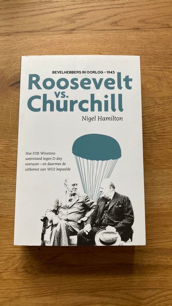 Roosevelt vs. Churchill - WOII - zgan, Ophalen of Verzenden, Tweede Wereldoorlog, Zo goed als nieuw