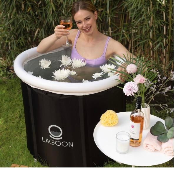 Lagoon Opvouwbaar Bad - IJsbad & Spa Bad 75CM, Ophalen of Verzenden, Zo goed als nieuw