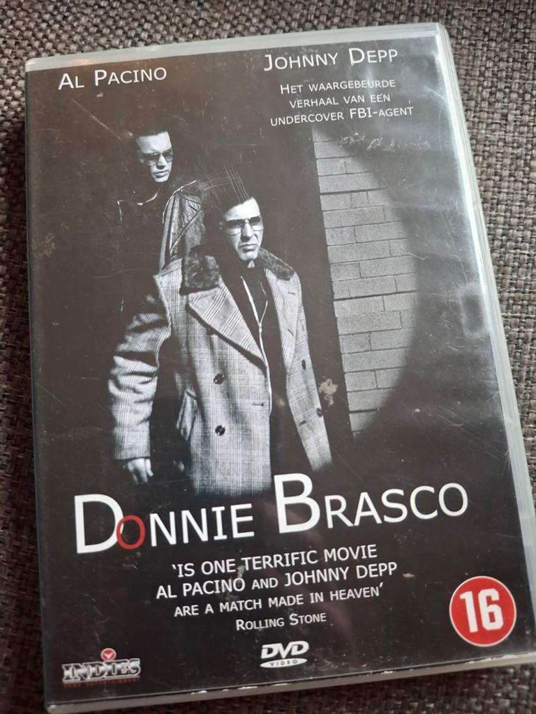 Donnie Brasco DVD, Vanaf 16 jaar, Ophalen of Verzenden, Gebruikt, Detective en Krimi