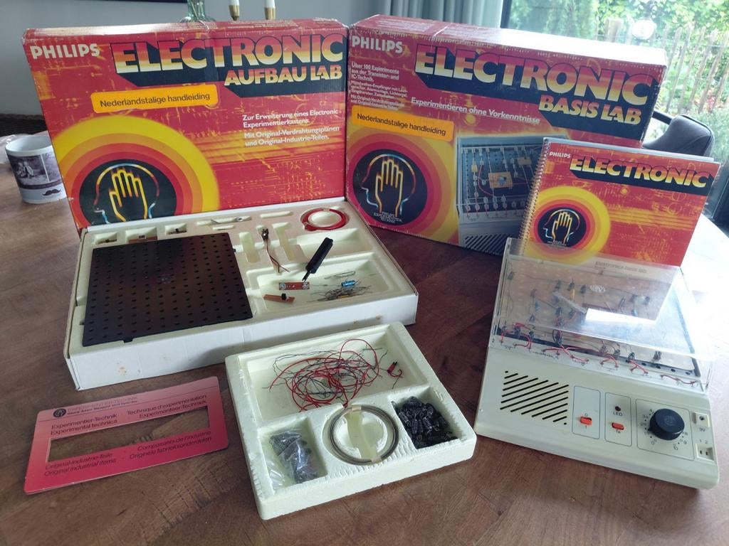 Philips Electronic Experimenteerdozen., Ophalen of Verzenden