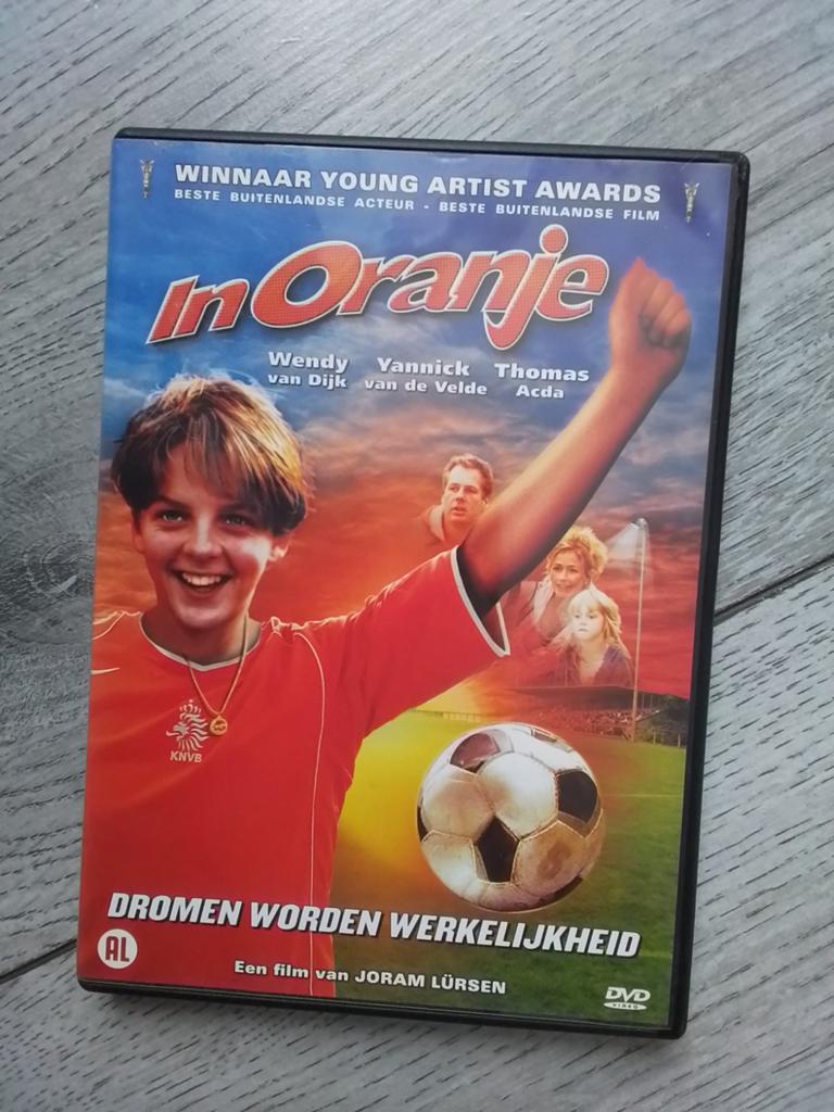 Dvd In oranje, Cd's en Dvd's, Dvd's | Sport en Fitness, Alle leeftijden, Ophalen of Verzenden, Zo goed als nieuw, Voetbal