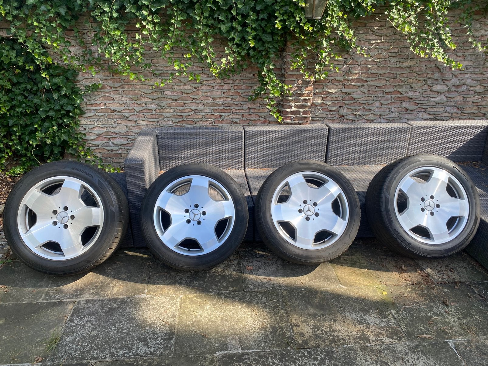 Mercedes S600 velgen, Auto-onderdelen, Ophalen, 18 inch, Gebruikt, 255 mm