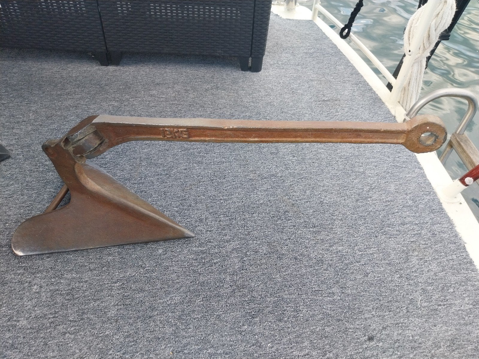 Ploeganker 12 kg - Gebruikt maar functioneel, Ophalen of Verzenden, Gebruikt, Overige typen