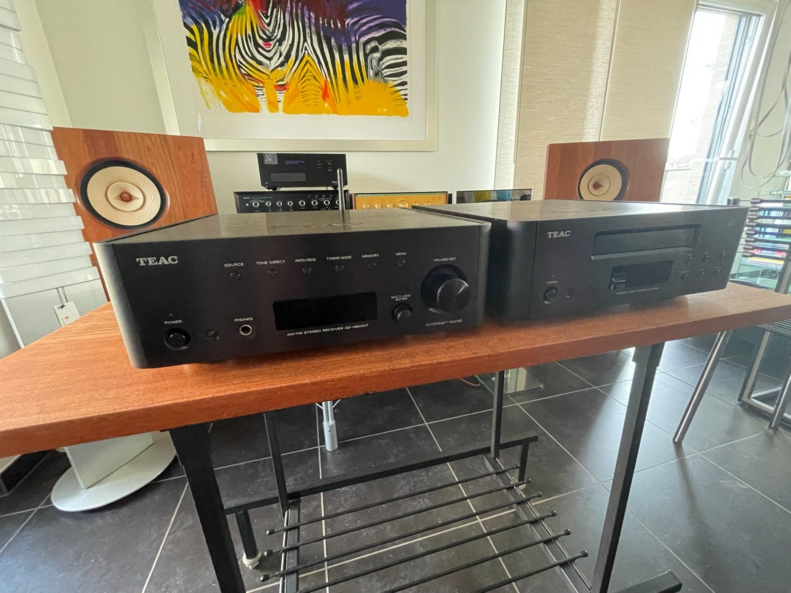 TEAC H600NT en PD-H600, Overige merken, Zo goed als nieuw, Cd-speler, Losse componenten