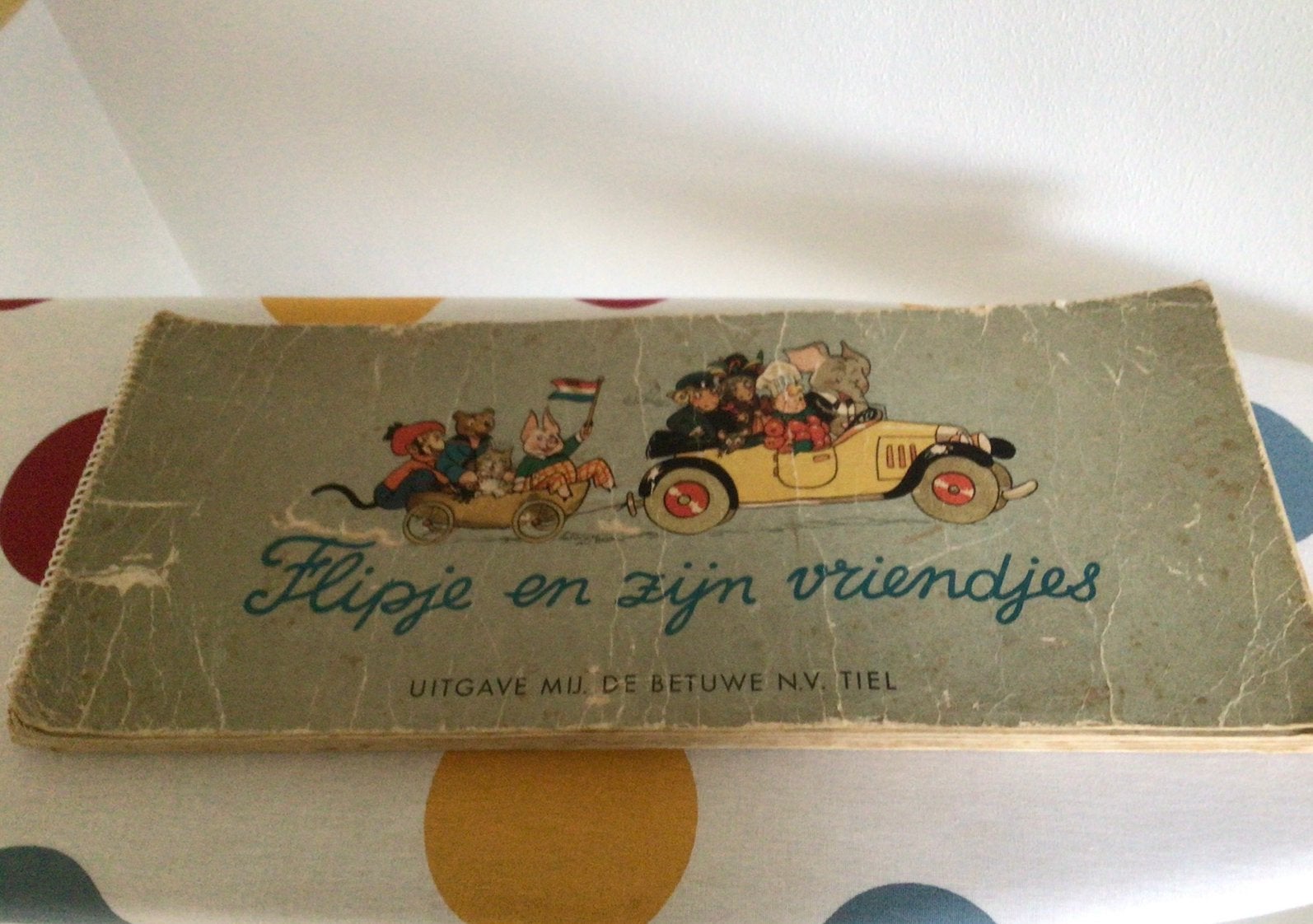 Oud strippenboek  Flipje en zijn vriendjes, Ophalen, Gelezen