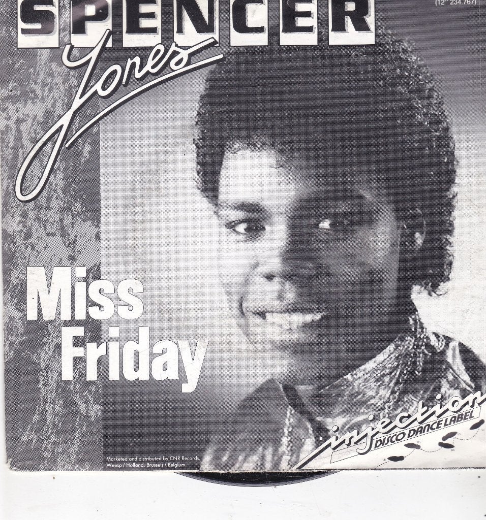 7" Single Spencer Jones - Miss Friday, Ophalen of Verzenden, Gebruikt, 7 inch, Pop