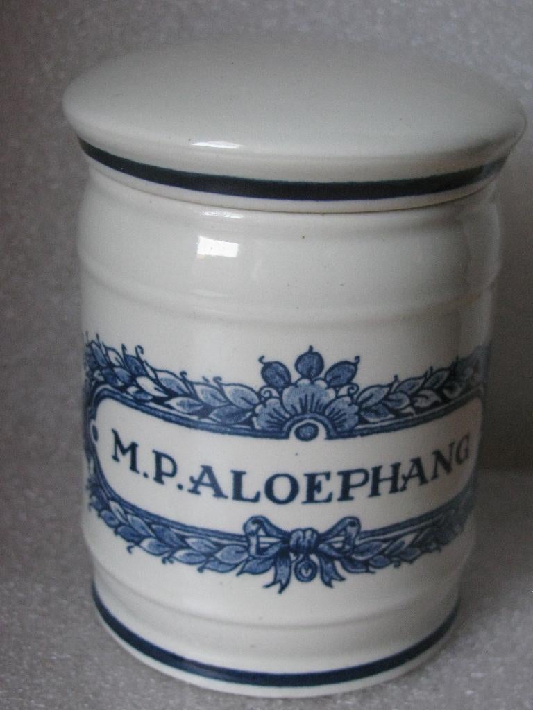 Goedewaagen InterPharm Apotheek Pot - M P Aloephang, Antiek en Kunst, Verzenden