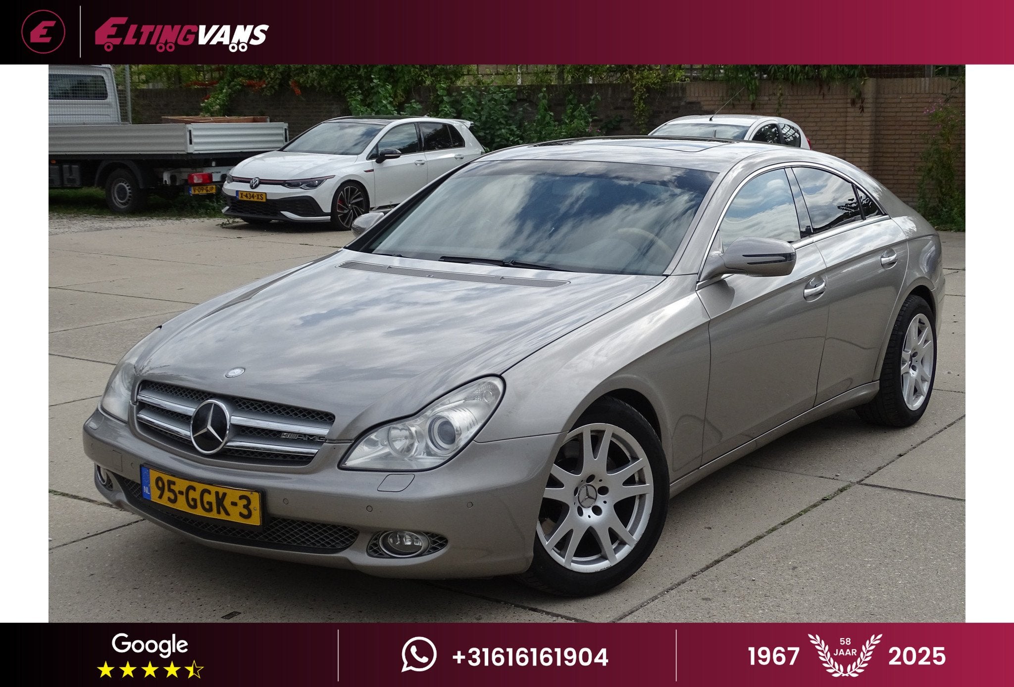 Mercedes-Benz CLS-Klasse 350 CGI Prestige Plus Youngtimer, Automaat, Achterwielaandrijving, Gebruikt, Zwart