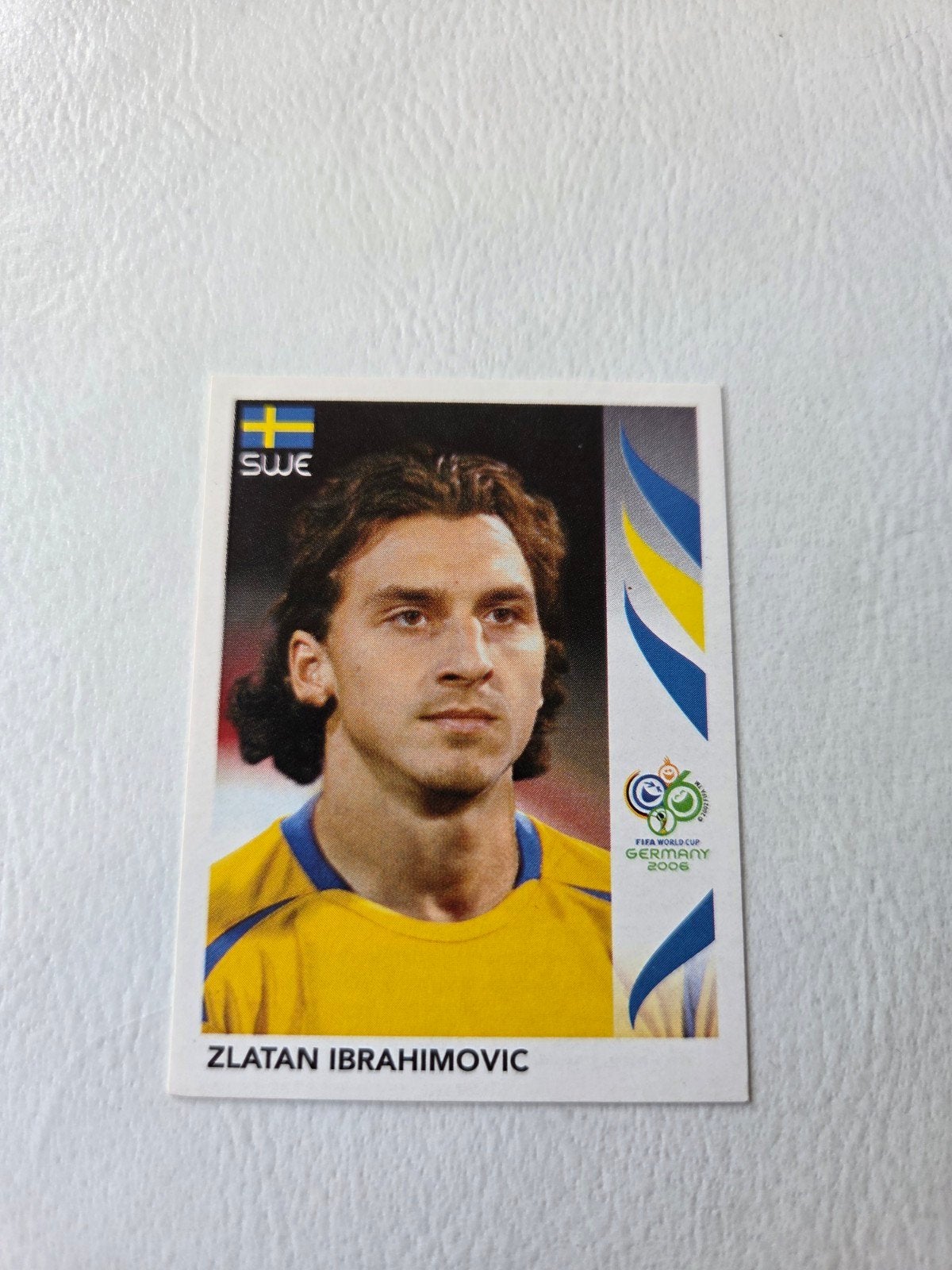 Panini WK 2006 Zlatan Ibrahimovic, Ophalen of Verzenden, Zo goed als nieuw, Buitenlandse clubs, Poster, Plaatje of Sticker