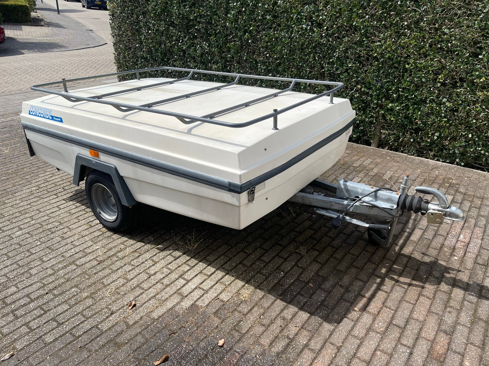 Camplet Concorde Vouwcaravan met extra's, Ophalen, Aanwezig, Camp-Let