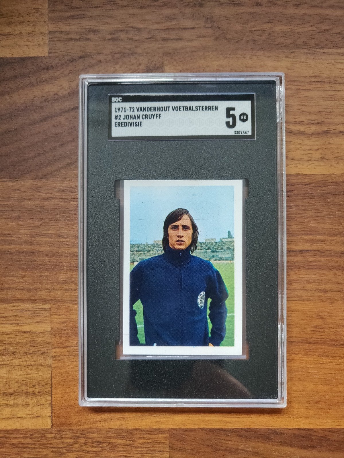 Vanderhout Voetbalsterren Eredivisie 1971-1972 Johan Cruyff, Verzenden, Ajax, Poster, Plaatje of Sticker