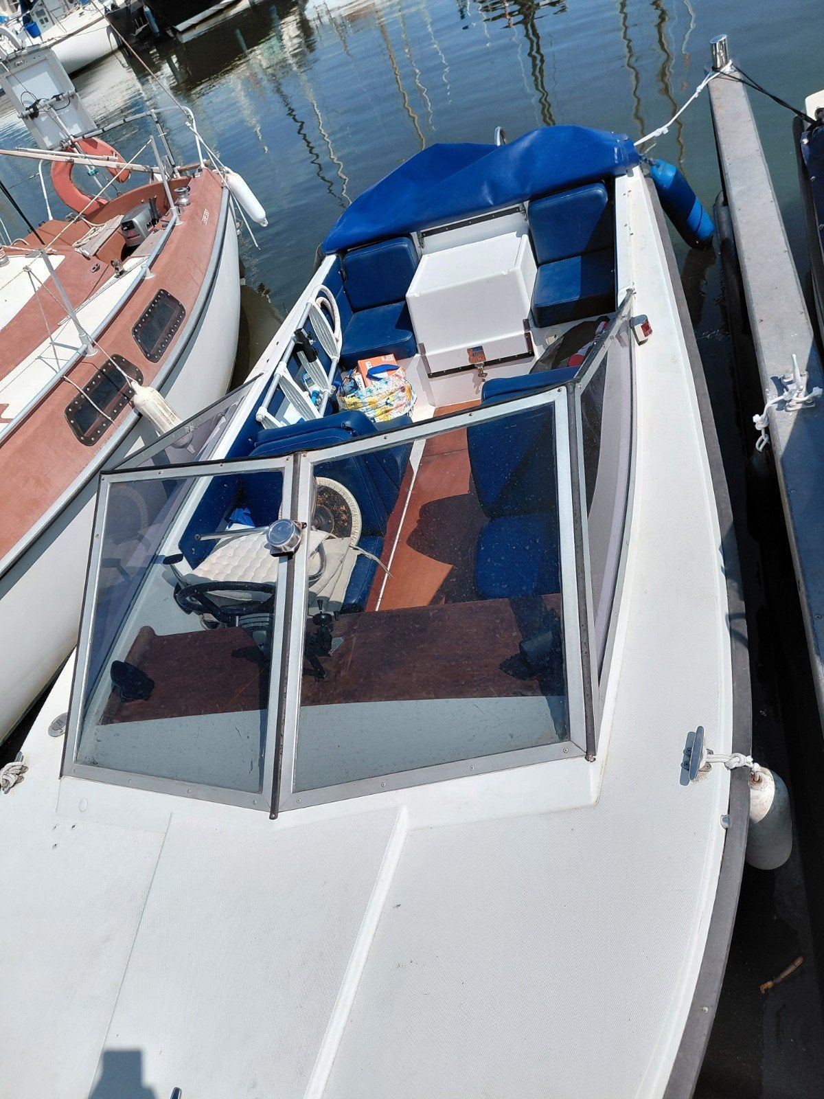 Motorboot / speedboot Draco mercruiser 130pk goede staat, Overige merken, 70 cm, Gebruikt, Binnenboordmotor