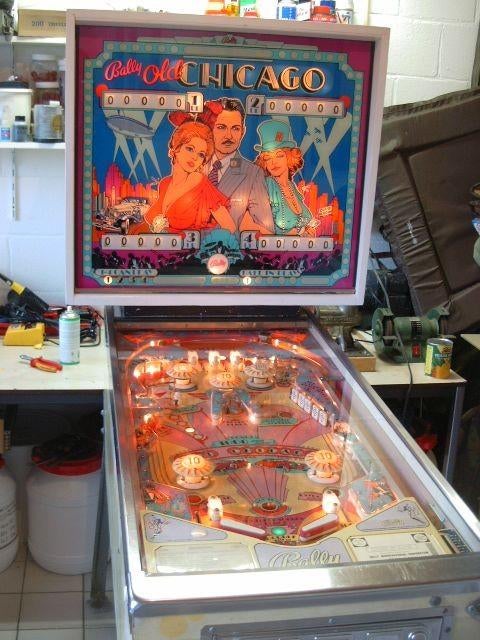 Gezocht: Bally Old Chicago flipperkast - Te koop gevraagd, Verzamelen, Ophalen of Verzenden