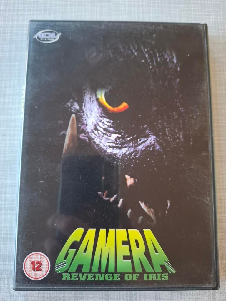 Gamera: Revenge of Iris - DVD - U.K. import, Cd's en Dvd's, Vanaf 12 jaar, Ophalen of Verzenden, Zo goed als nieuw, Actiethriller