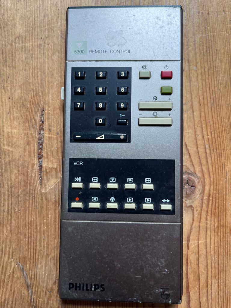 Philips 5300 afstandsbediening, Ophalen of Verzenden, Gebruikt, Origineel, Tv