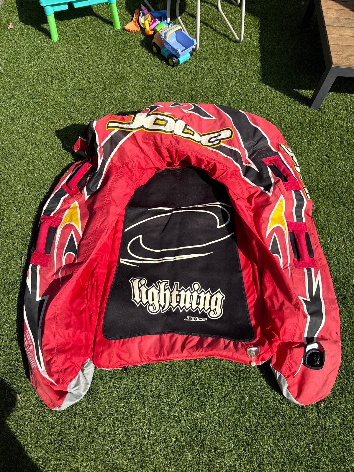 Lightning Jobe band 2 personen - Loopt langzaam leeg, Watersport en Boten, Ophalen, Gebruikt, Overige typen