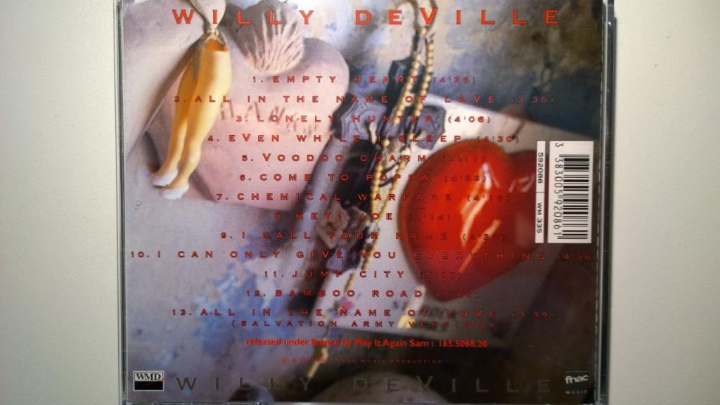 Willy DeVille - Backstreets Of Desire, Cd's en Dvd's, Cd's | Rock, Ophalen of Verzenden, Zo goed als nieuw, Poprock