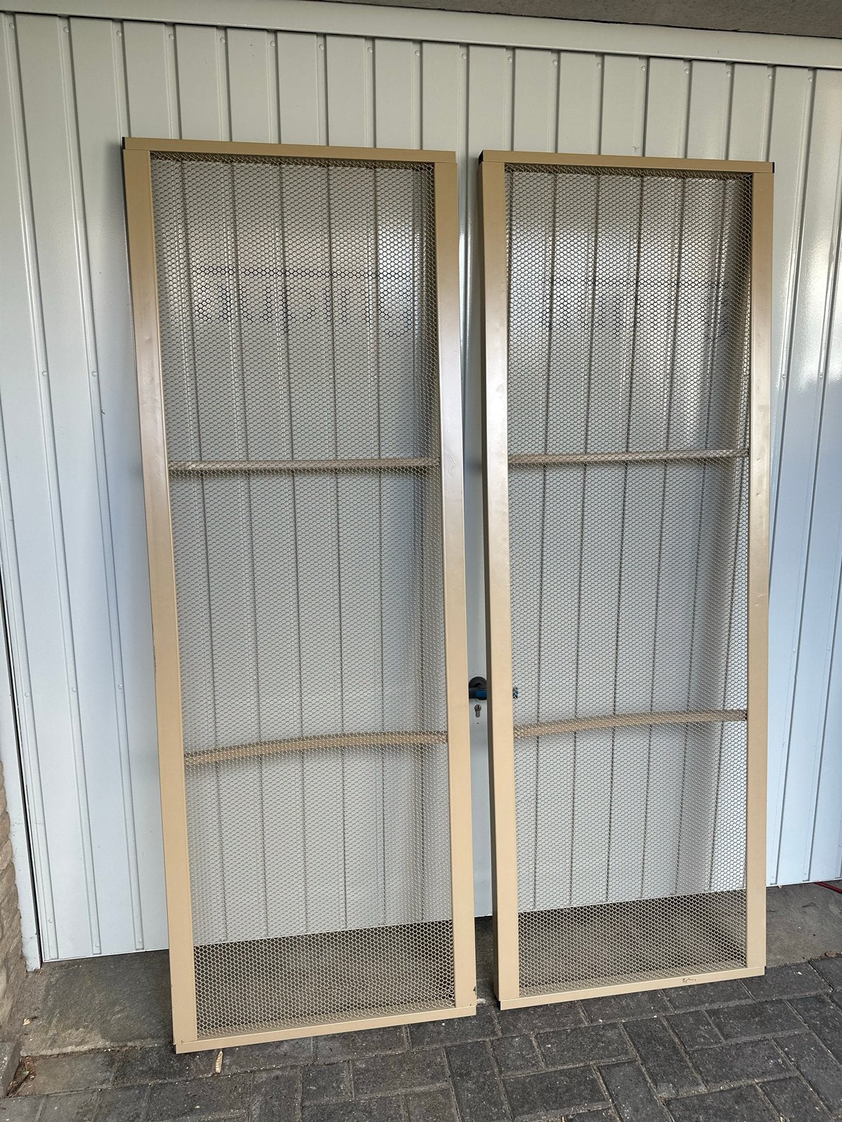 Auping metalen bedbodems 140x200, Ophalen, Gebruikt, Tweepersoons, 140 cm