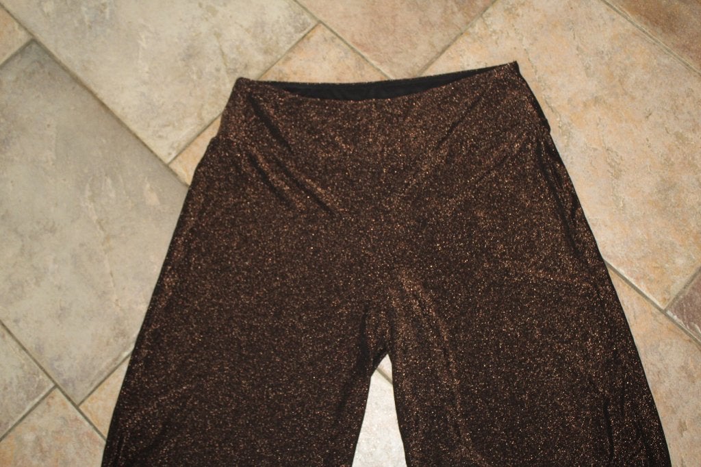Joseph Ribkoff schitterend palazzo broek warm/bruin/goud  44, Meerkleurig, ., Maat 42/44 (L), Joseph Ribkoff