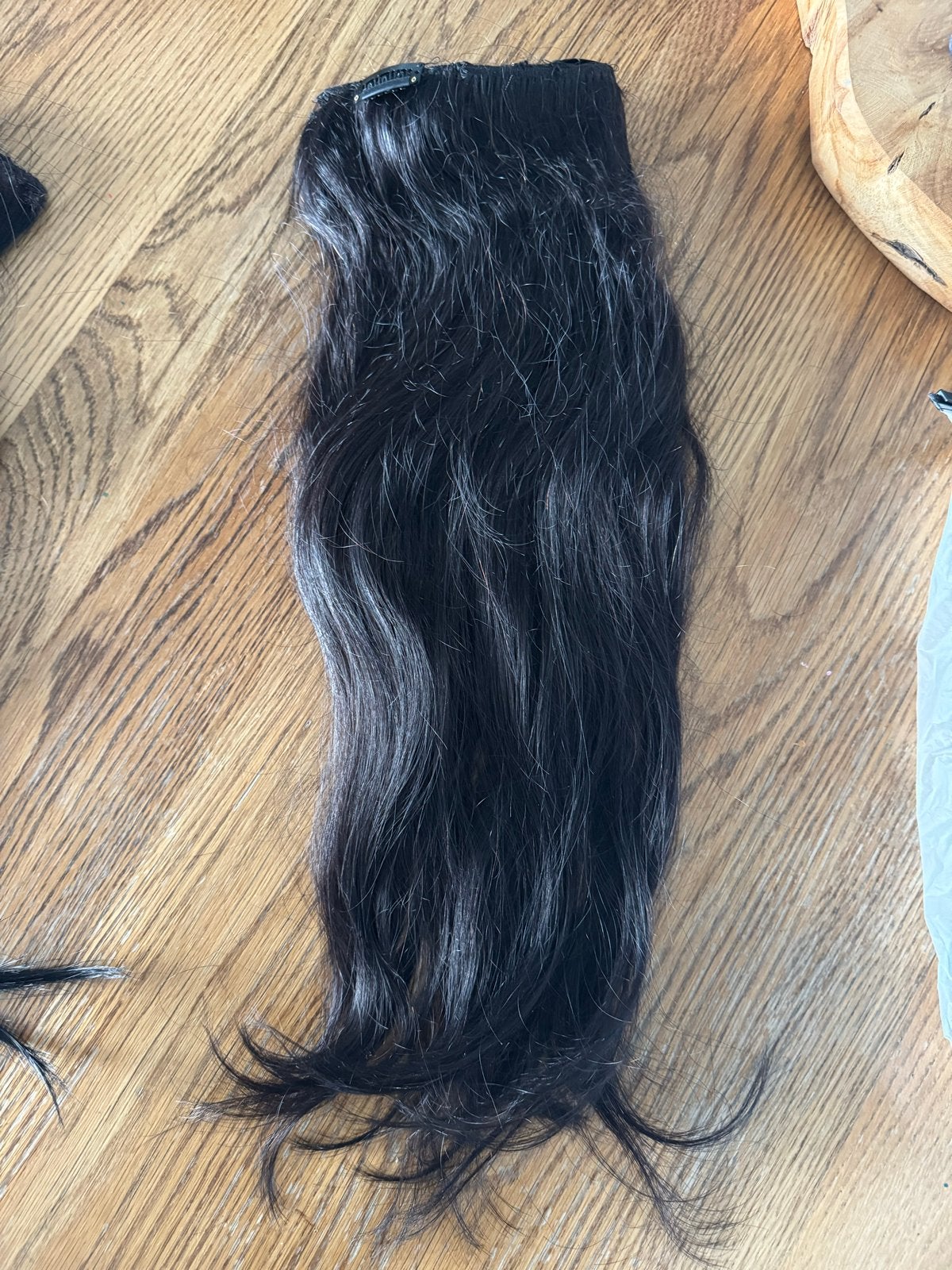 Haar extensions 100gr - 50cm, Sieraden, Tassen en Uiterlijk, Ophalen of Verzenden, Gebruikt, Pruik of Haarverlenging
