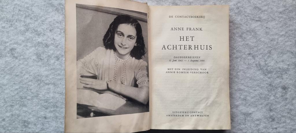 Anne Frank het achterhuis 14de druk, Ophalen of Verzenden