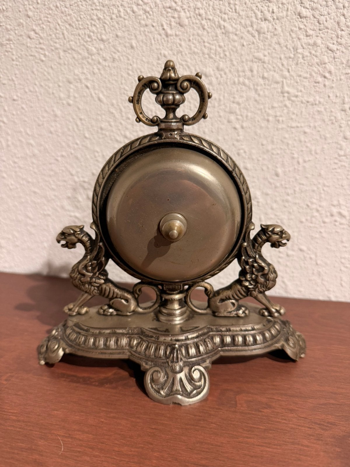 Antieke hotelbel, baliebel, Ophalen of Verzenden